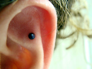 outer conch piercing